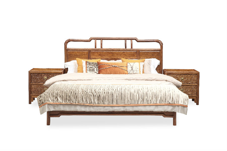 新中式家具中的实木床和板式床的区别